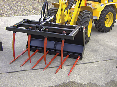 Manure Silage Power Grab Material Handling Attachments